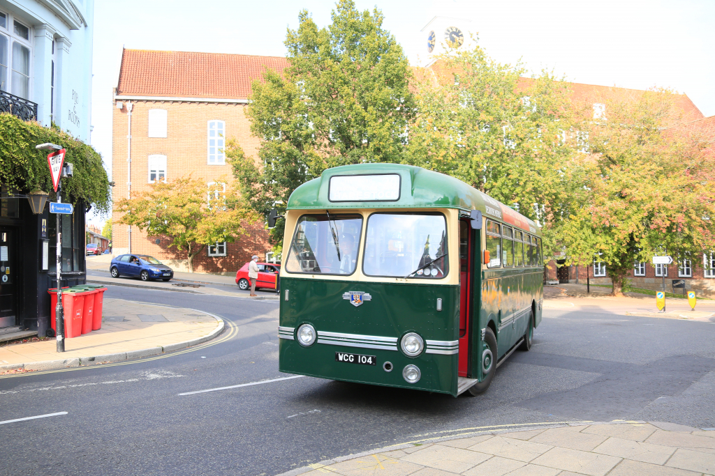 Tiger Cub WCG 104 on a 'round the town'trip - Friends of King Alfred Buses